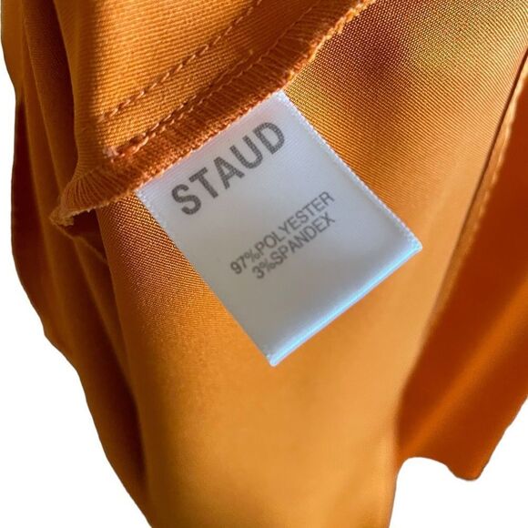 STAUB Sofia Maxi Dress Orange size 4 - Picture 9 of 12